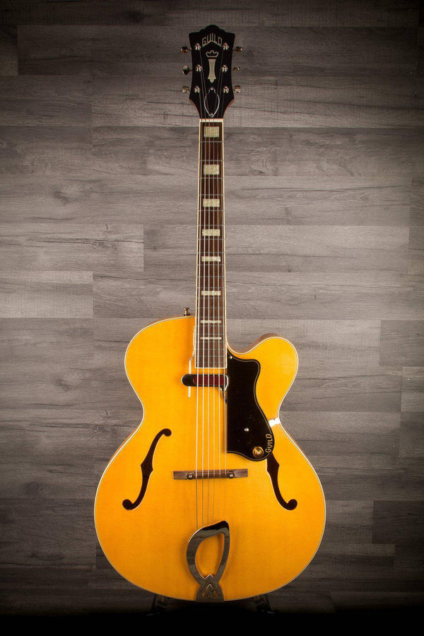 USED - Guild A150B Savoy Blonde Hollowbody Electric - MusicStreet