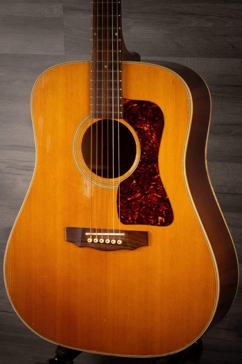 Guild Acoustic Guitar USED - Guild D6E-NT Natural (1993)