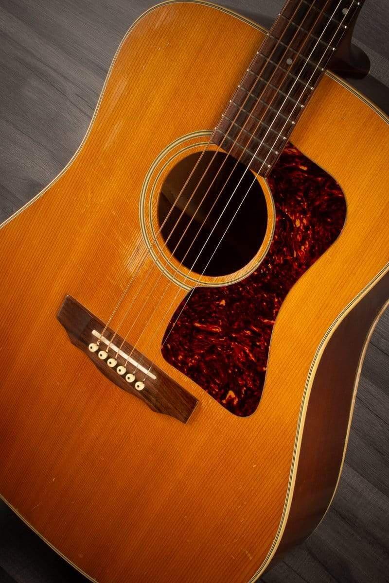 Guild Acoustic Guitar USED - Guild D6E-NT Natural (1993)