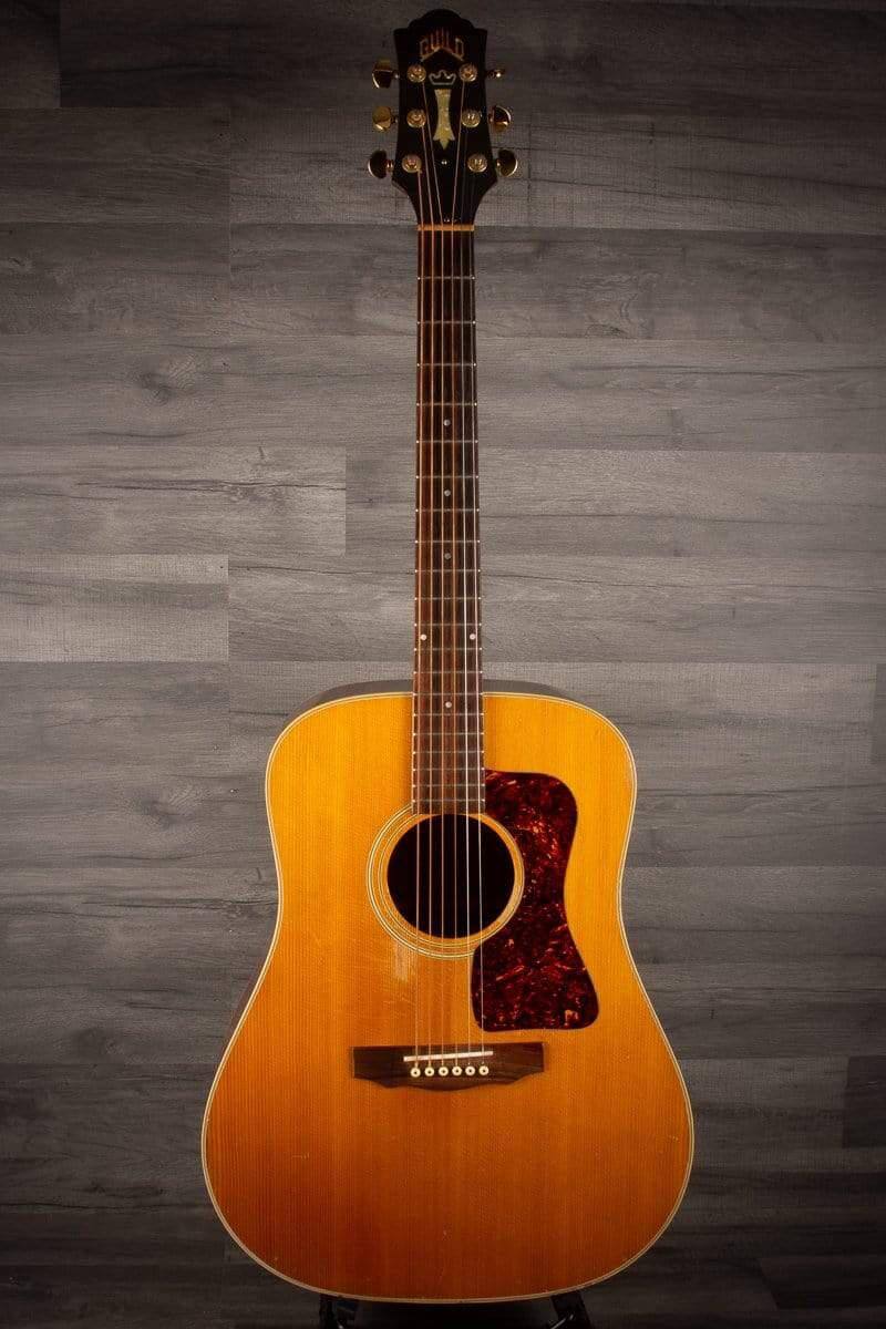 Guild Acoustic Guitar USED - Guild D6E-NT Natural (1993)