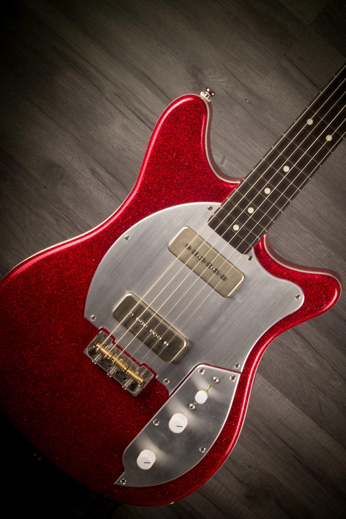 hahn Electric Guitar Hahn Model 112 - Red Sparkle