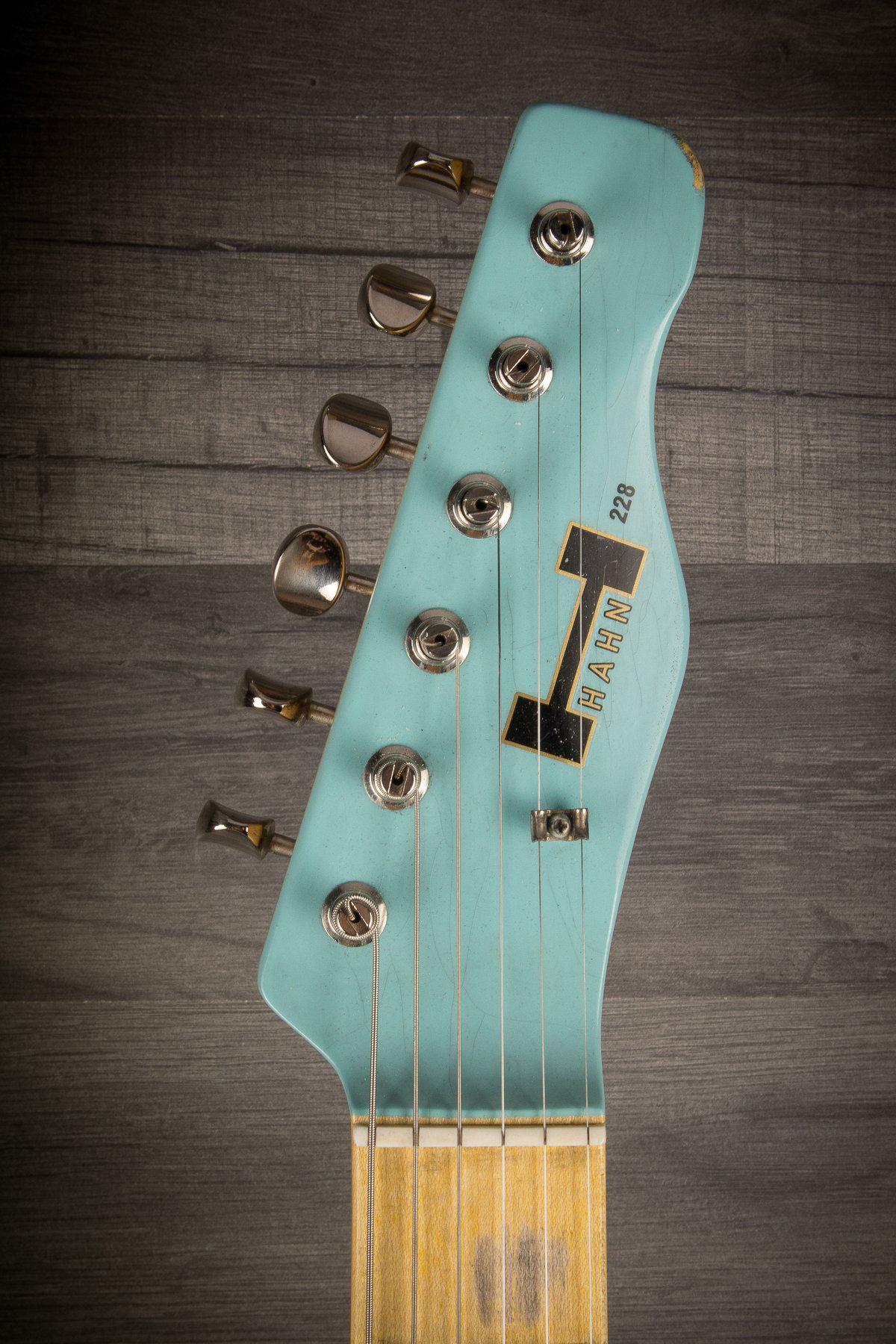 hahn Electric Guitar Hahn Model 228 Daphne Blue Relic