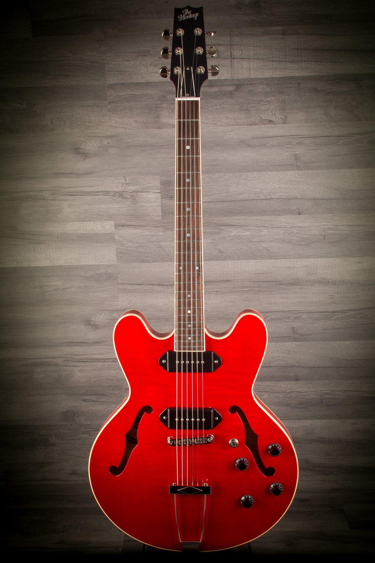 Heritage Electric Guitar Heritage H530 Standard Semi-Hollow - Trans Cherry