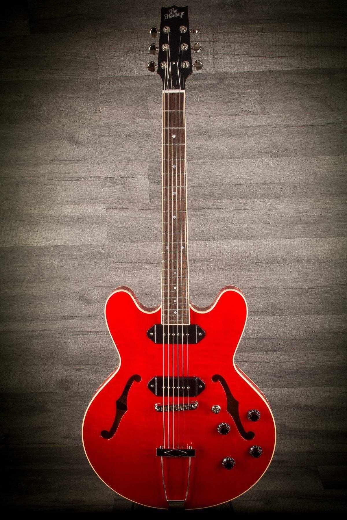 USED - Heritage H530 Standard Semi-Hollow - Trans Cherry