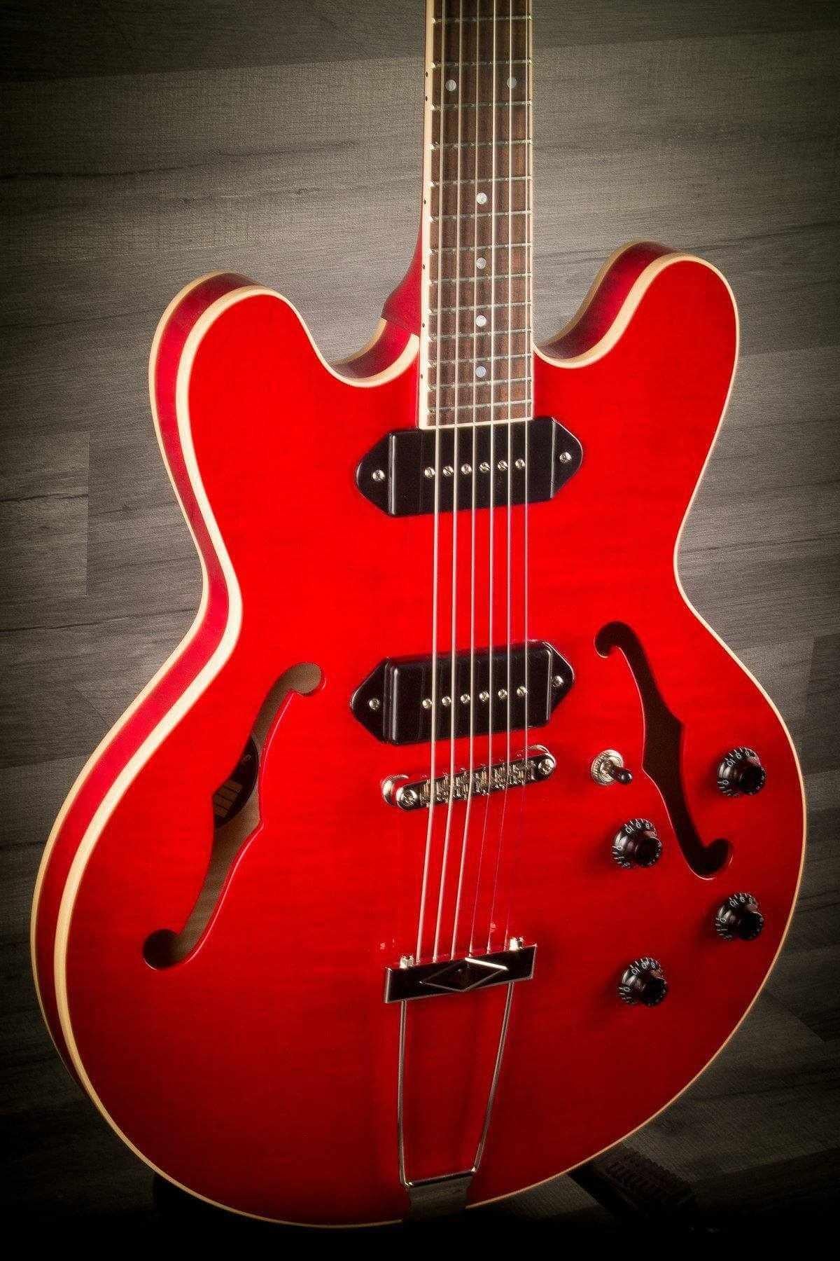 USED - Heritage H530 Standard Semi-Hollow - Trans Cherry