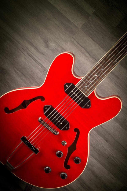 USED - Heritage H530 Standard Semi-Hollow - Trans Cherry