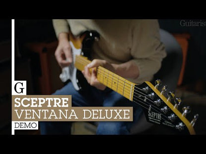 LEVINSON SCEPTRE - Ventana Deluxe SV2 Electric Guitar - Ocean Blue