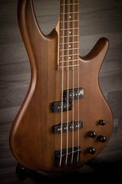 Ibanez Gsr200B-Wnf 4 String Bass Guitar Walnut Flat