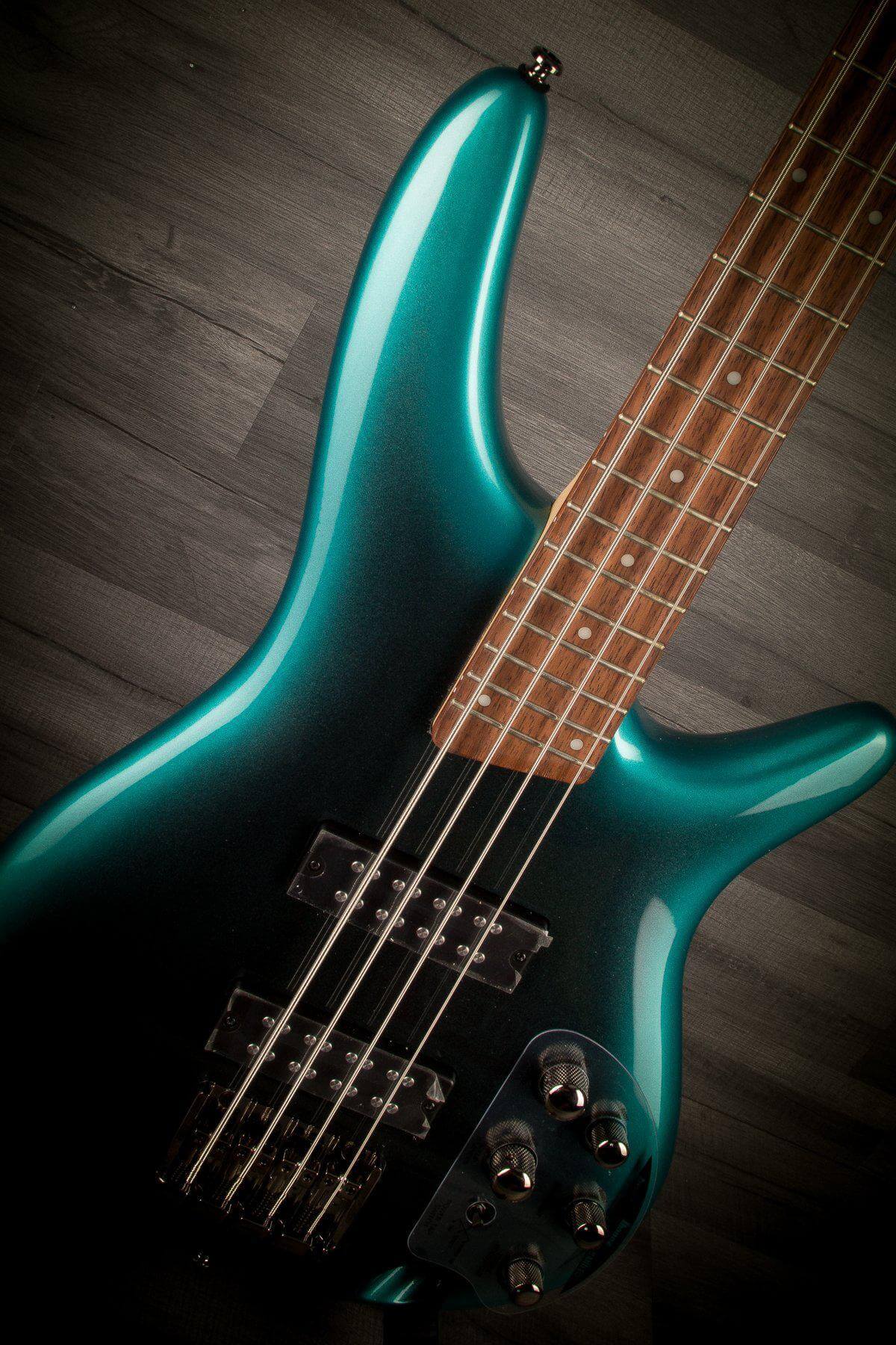 Ibanez Bass Guitar Ibanez SR300E-CUB Bass Guitar - Ceruleean Aura Burst