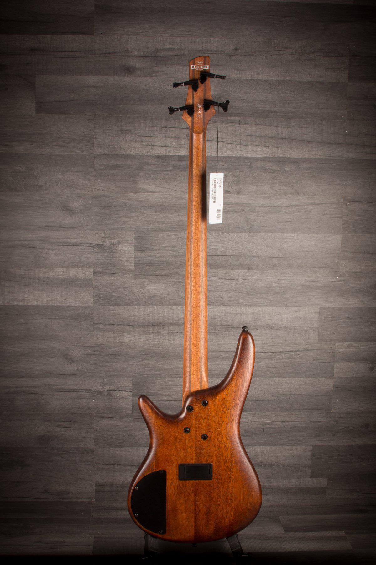 Ibanez SR670-SKF SR Bass Guitar, Silver Wave Black Flat