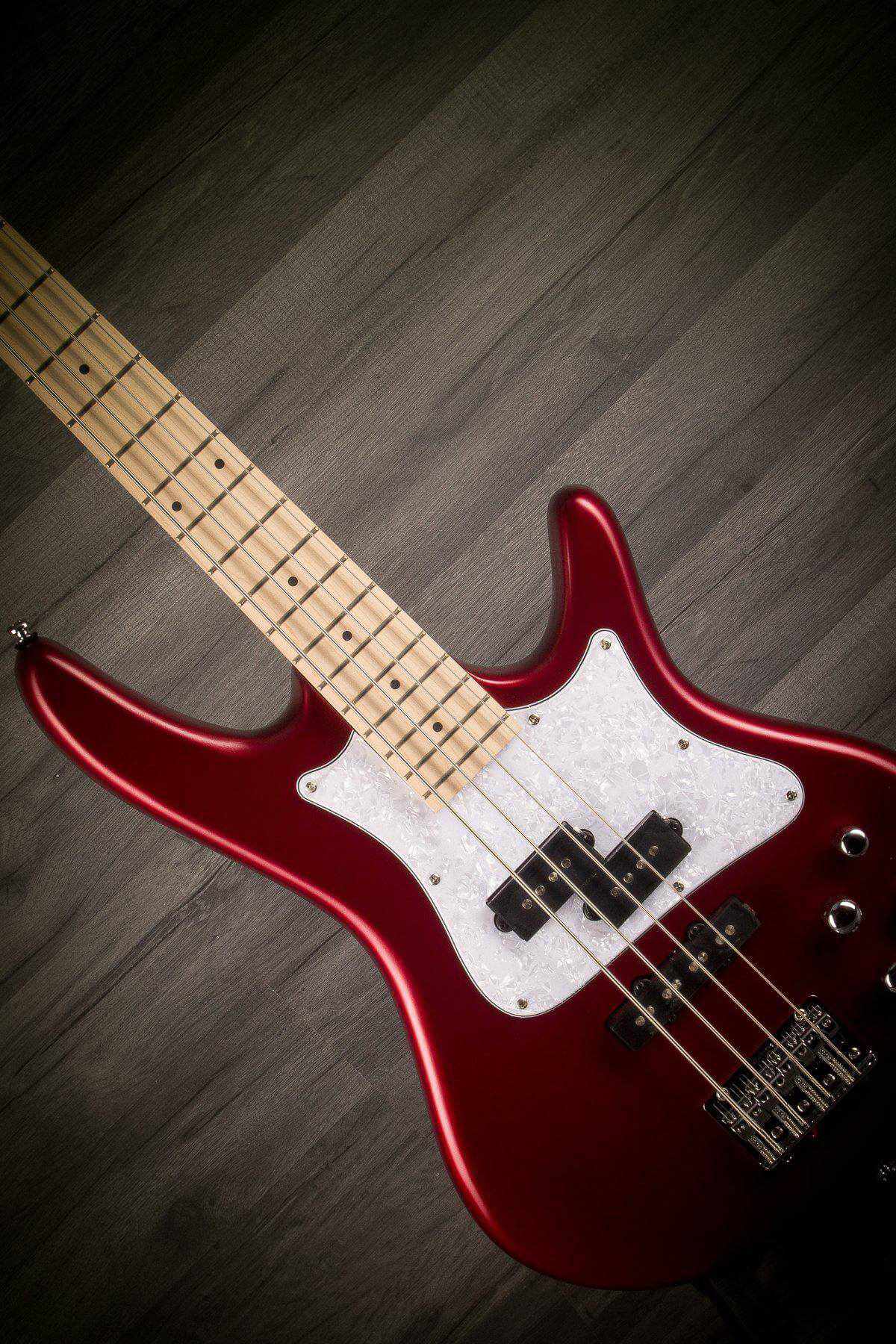 Ibanez SRMD200-CAM 4 String Bass Guitar in Candy Apple Matte