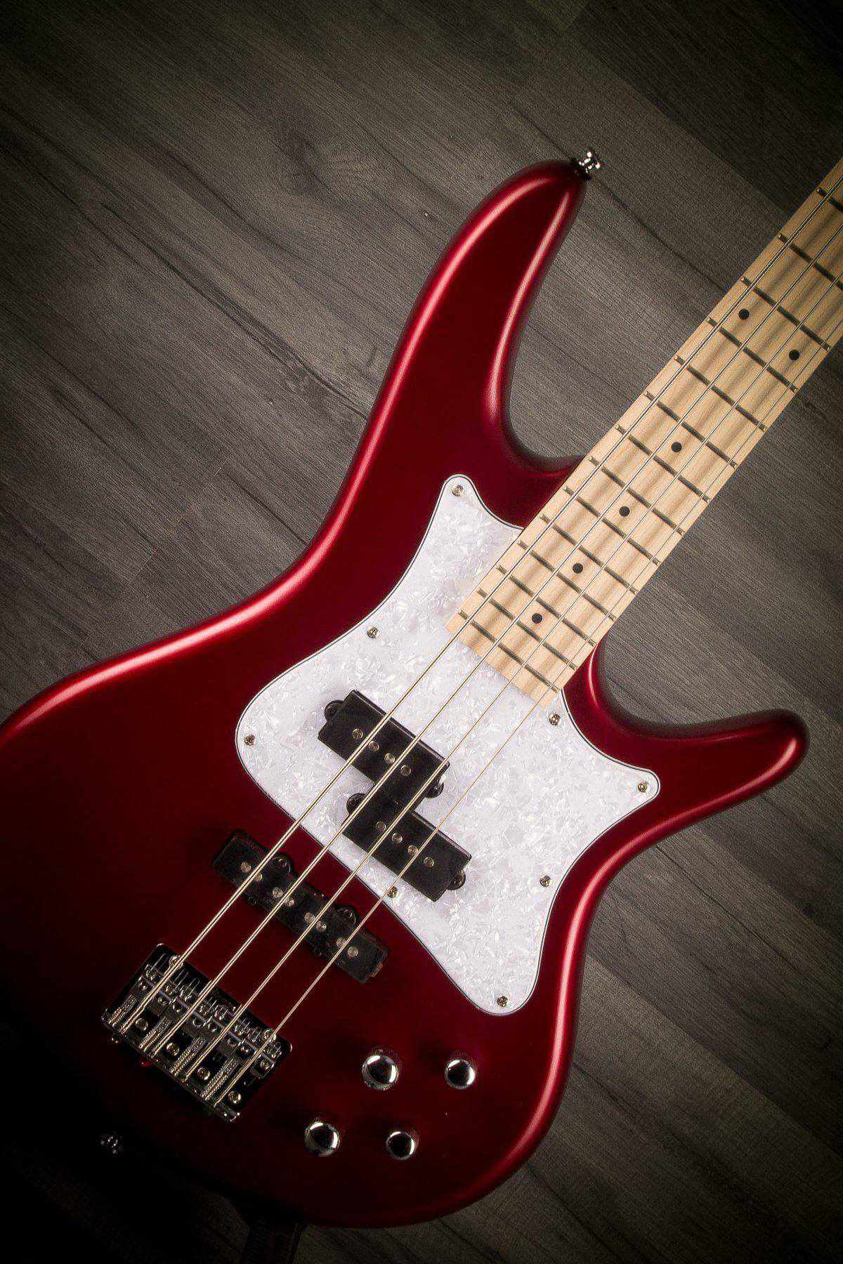 Ibanez SRMD200-CAM 4 String Bass Guitar in Candy Apple Matte