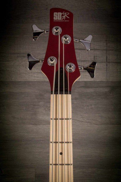 Ibanez SRMD200-CAM 4 String Bass Guitar in Candy Apple Matte