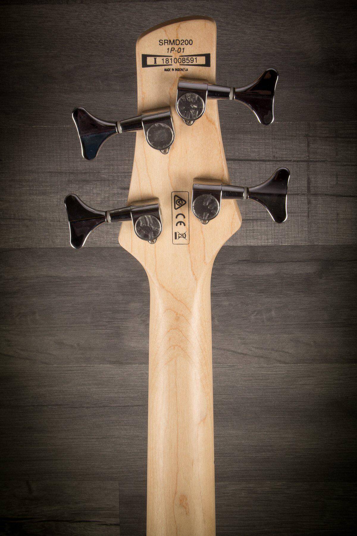 Ibanez SRMD200-CAM 4 String Bass Guitar in Candy Apple Matte