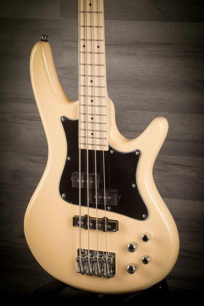 Ibanez SRMD200K-VWH 4 String Bass Guitar in Vintage White