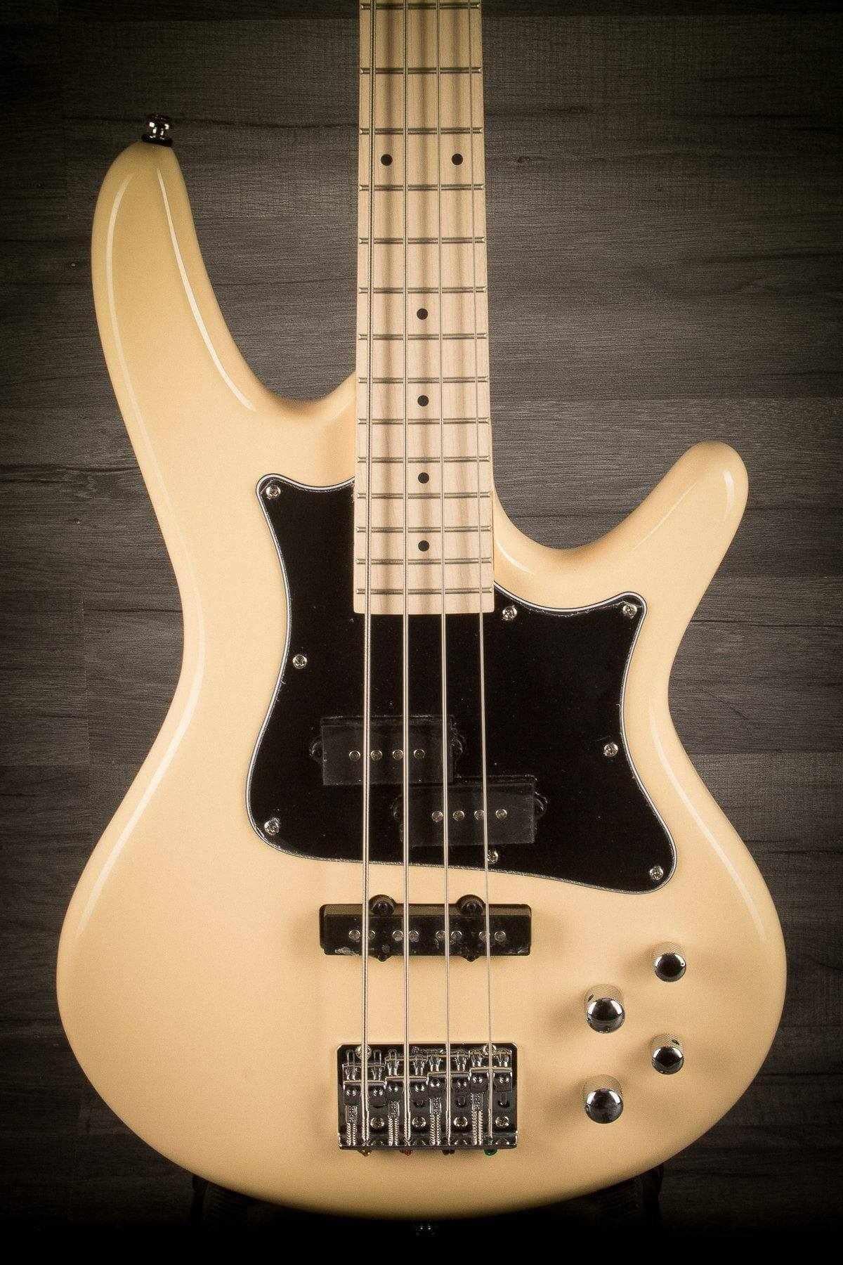 Ibanez SRMD200K-VWH 4 String Bass Guitar in Vintage White