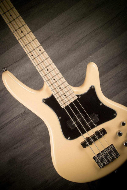 Ibanez SRMD200K-VWH 4 String Bass Guitar in Vintage White