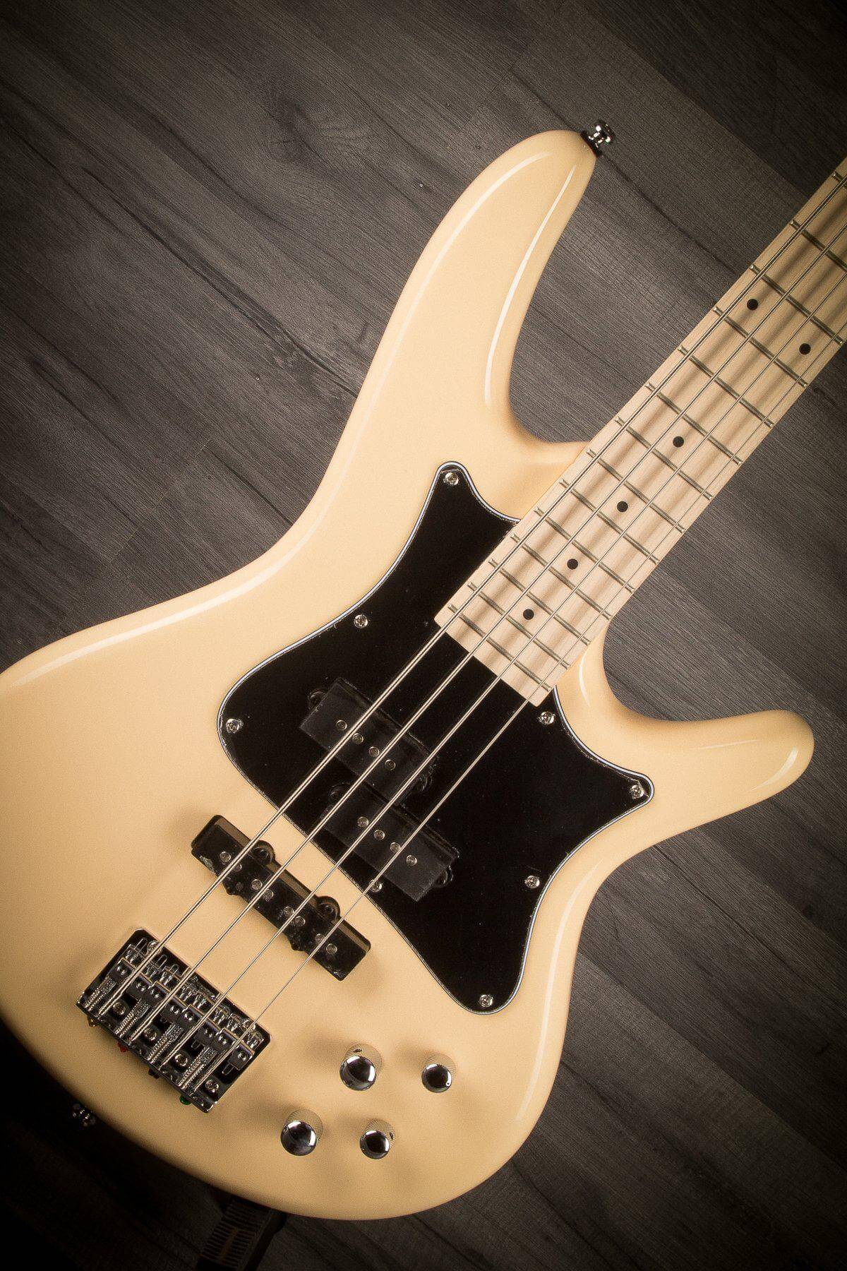 Ibanez SRMD200K-VWH 4 String Bass Guitar in Vintage White