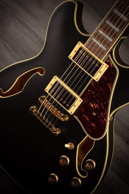 Ibanez Artcore AS73G BKF Black Flat Guitar