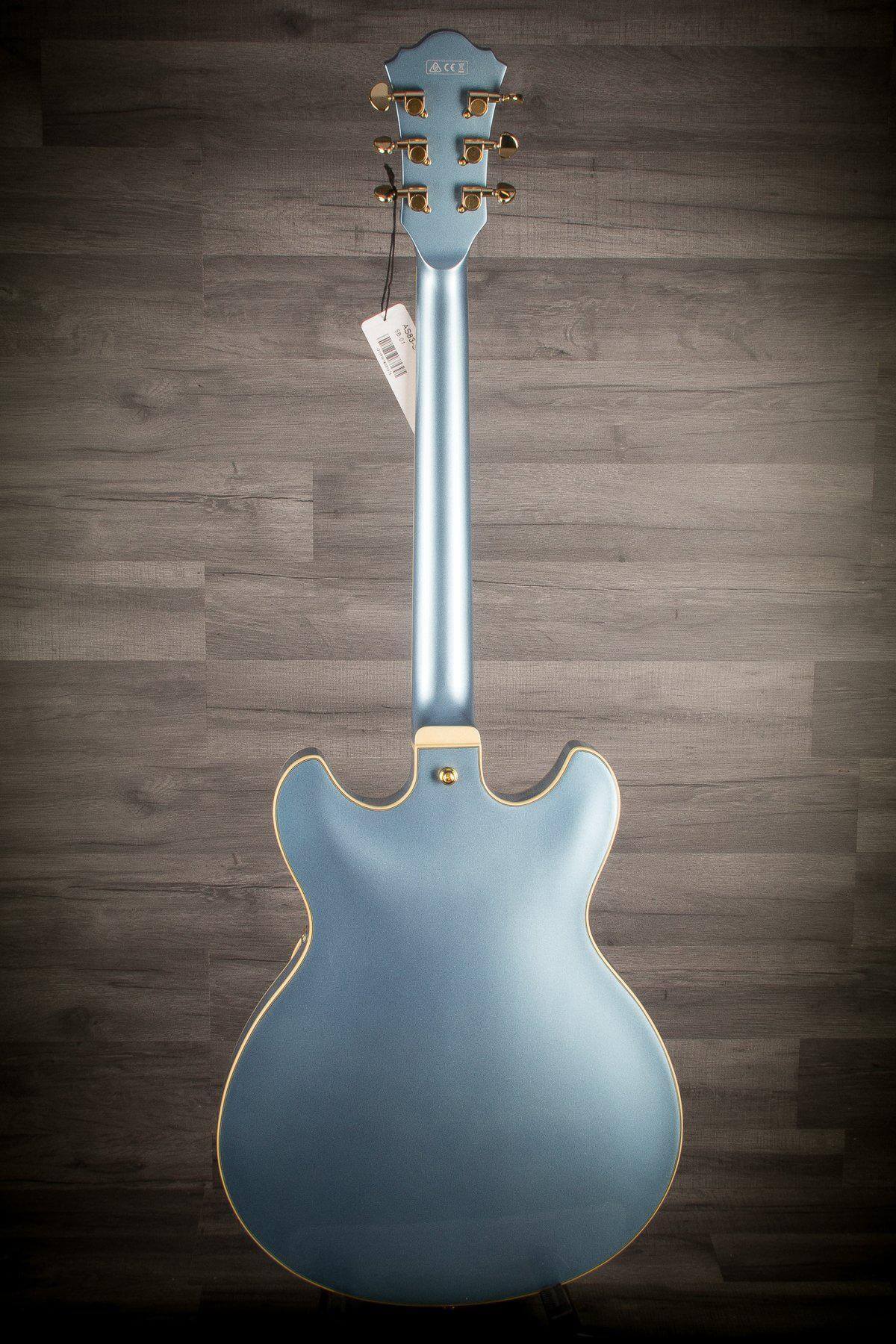 Ibanez Artcore AS83-STE Expressionist in Steel Blue - MusicStreet