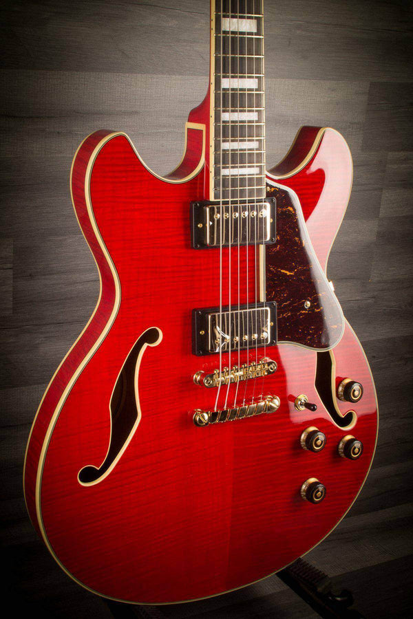 Ibanez Artcore AS93FM-TCD Expressionist in Trans Cherry Red - MusicStreet
