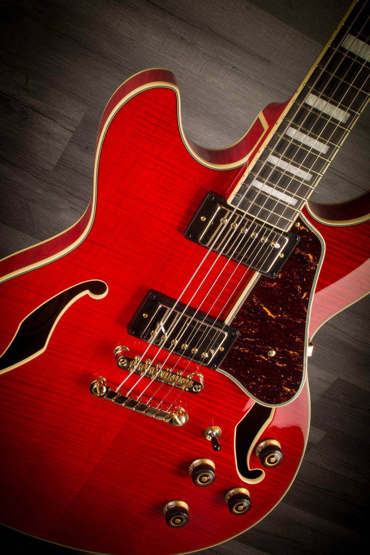 Ibanez Artcore AS93FM-TCD Expressionist in Trans Cherry Red