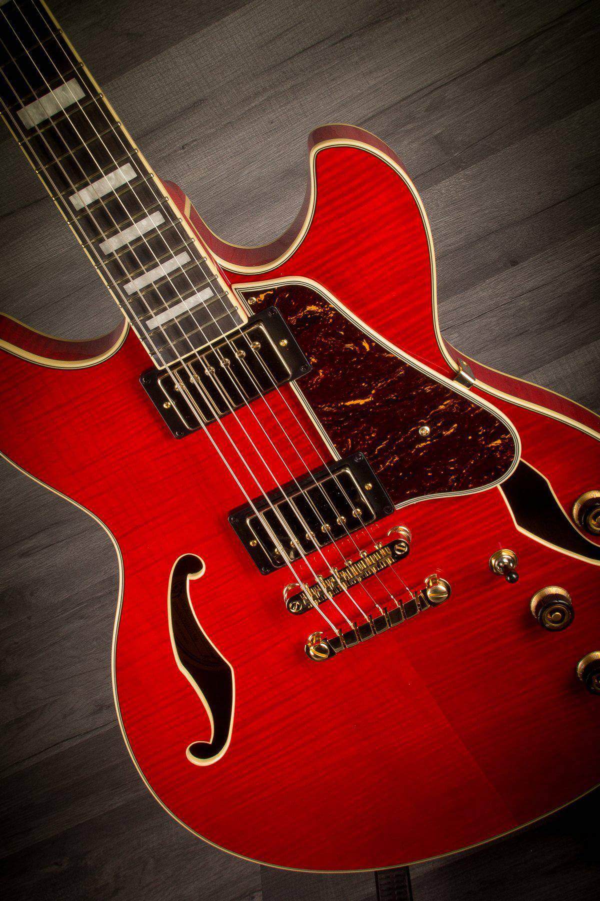Ibanez Artcore AS93FM-TCD Expressionist in Trans Cherry Red