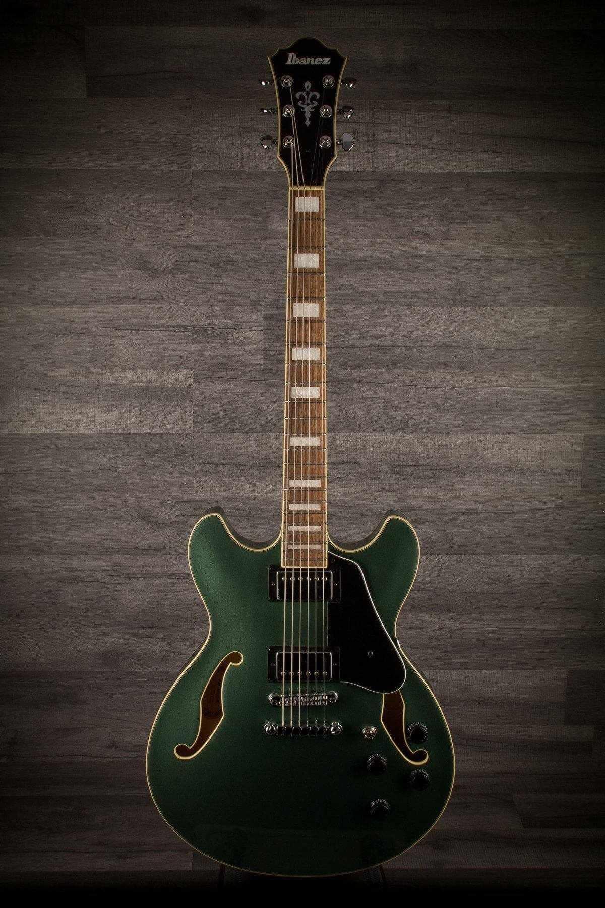 Ibanez AS73 Electric Guitar - Olive Metallic