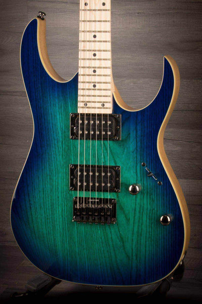 Ibanez RG421AHM-BMT RG Series Blue Moon Burst Electric Guitar