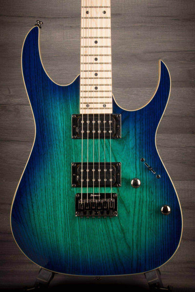 Ibanez RG421AHM-BMT RG Series Blue Moon Burst Electric Guitar