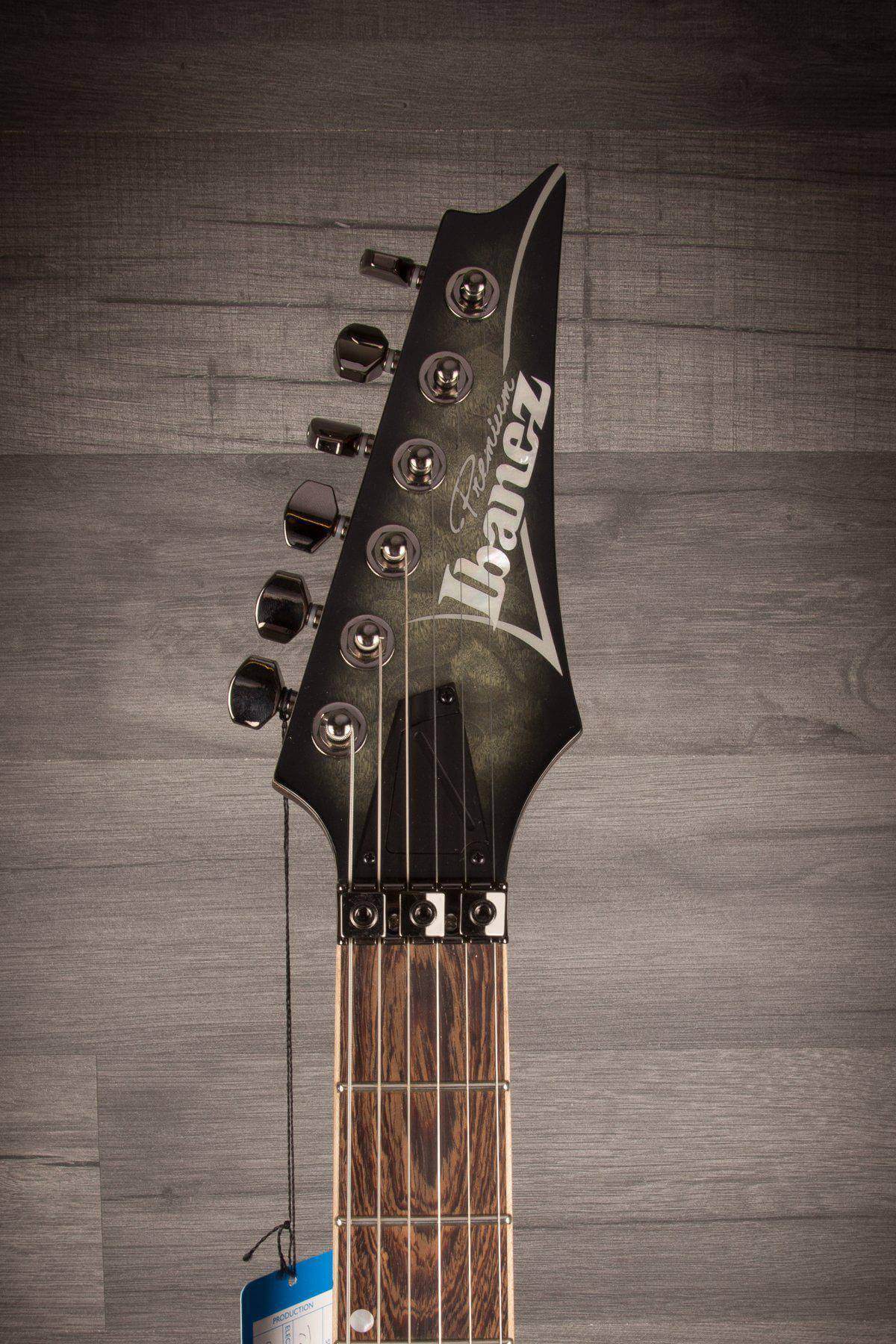 Ibanez RG970QMZ-BIB RG Premium Guitar in Black Ice Burst