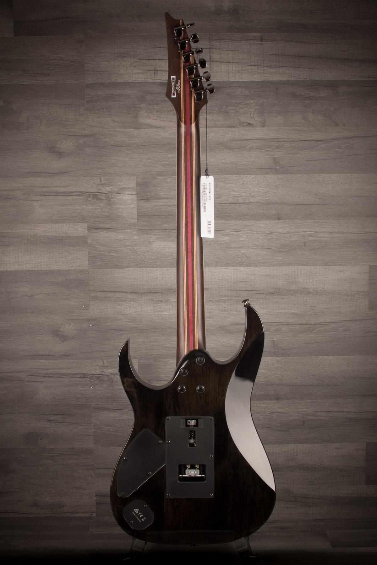 Ibanez RG970QMZ-BIB RG Premium Guitar in Black Ice Burst