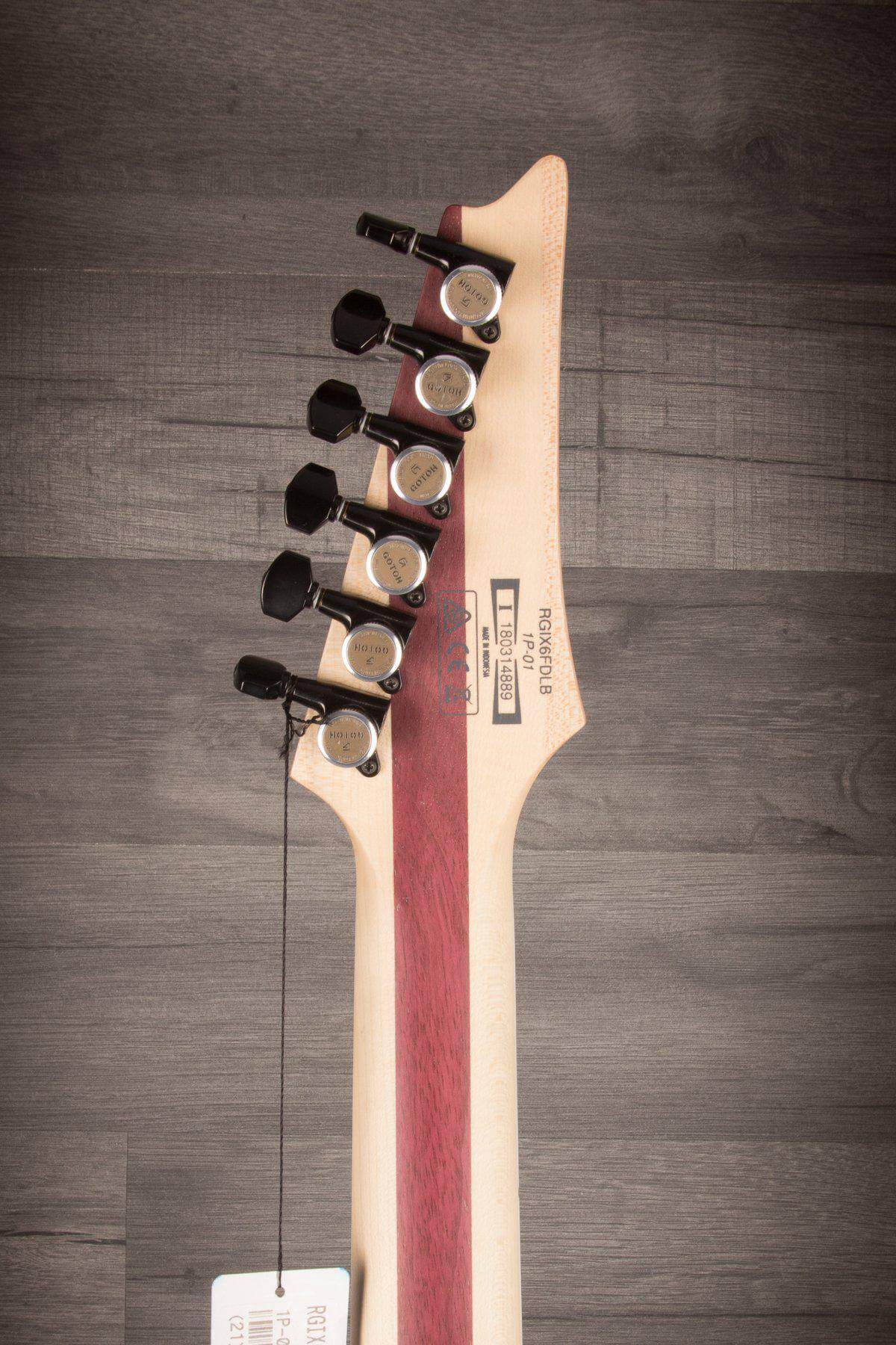 Ibanez RGIX6FDLB NLB Iron Label Northern Lights Burst