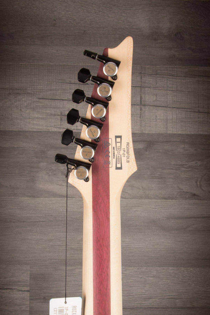Ibanez RGIX6FDLB NLB Iron Label Northern Lights Burst
