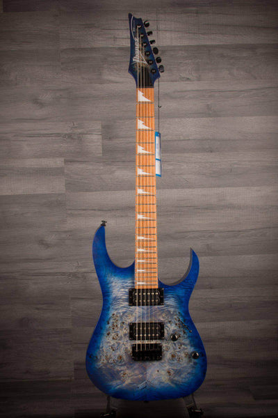 Ibanez RGRT621DPB-BLF RG Electric Guitar Blue Lagoon Burst Flat