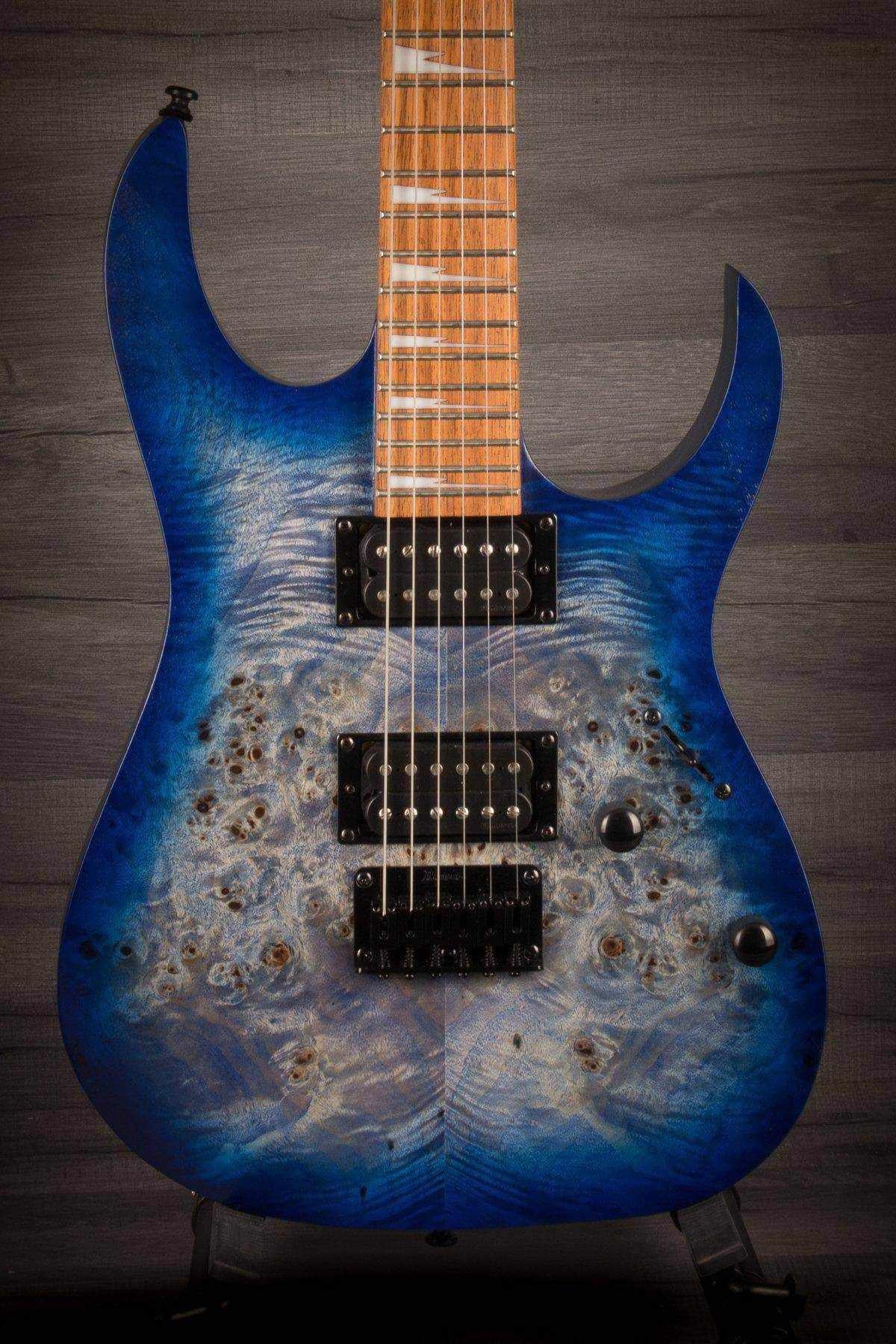 Ibanez RGRT621DPB-BLF RG Electric Guitar Blue Lagoon Burst Flat