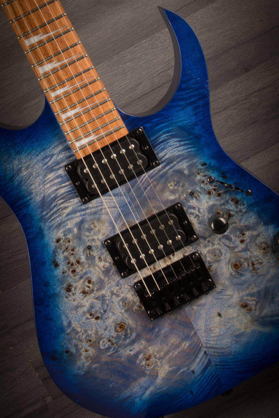 Ibanez RGRT621DPB-BLF RG Electric Guitar Blue Lagoon Burst Flat