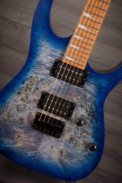 Ibanez RGRT621DPB-BLF RG Electric Guitar Blue Lagoon Burst Flat
