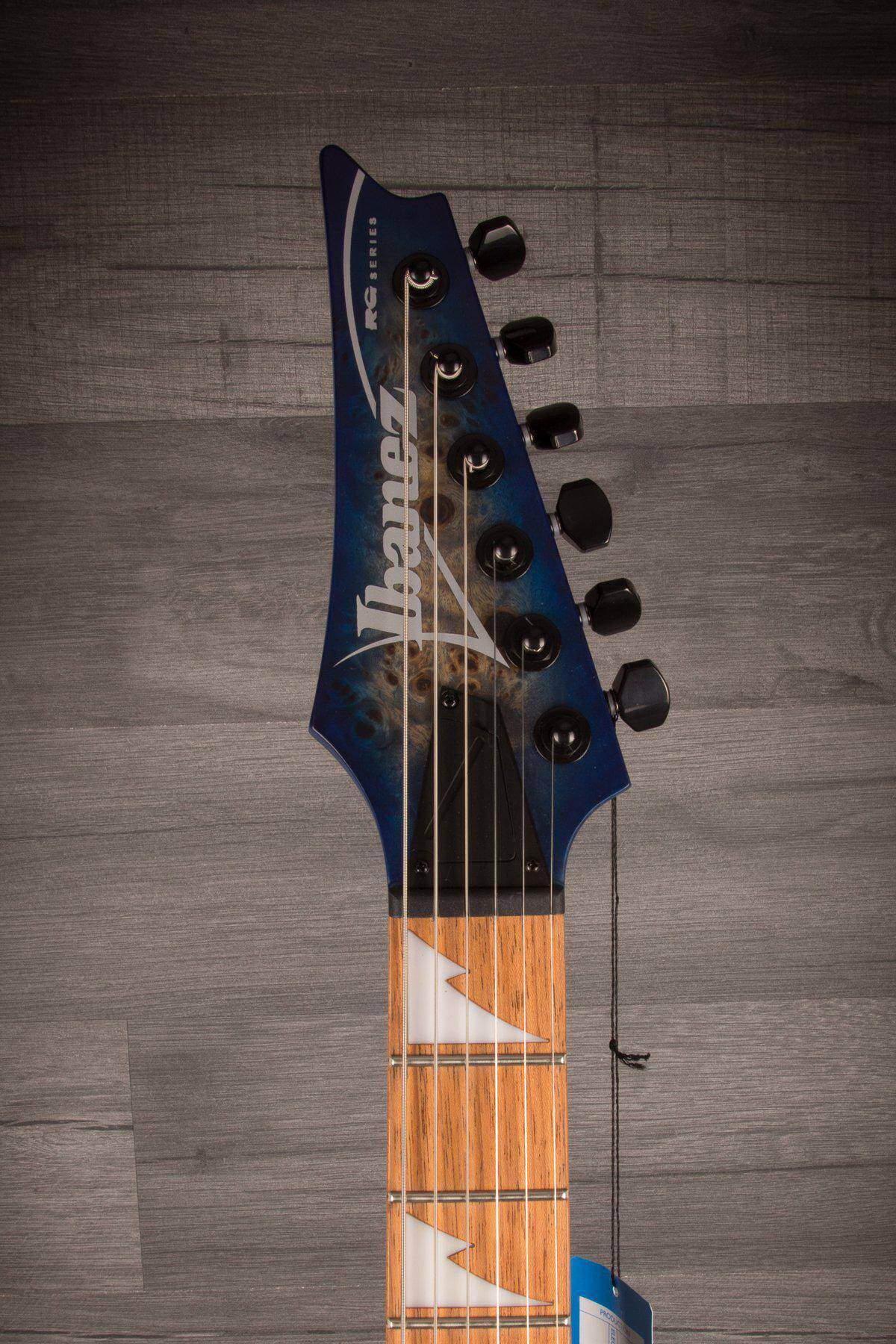 Ibanez RGRT621DPB-BLF RG Electric Guitar Blue Lagoon Burst Flat