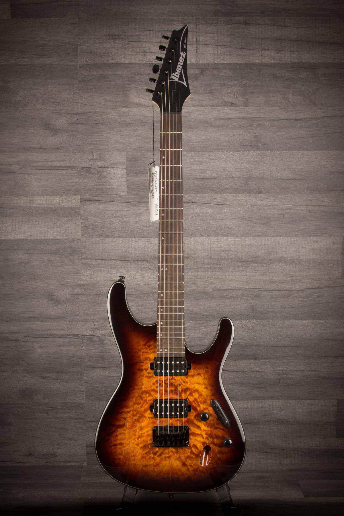 Ibanez S621QM-DEB Hardtail Electric Guitar - Dragon Eye Burst