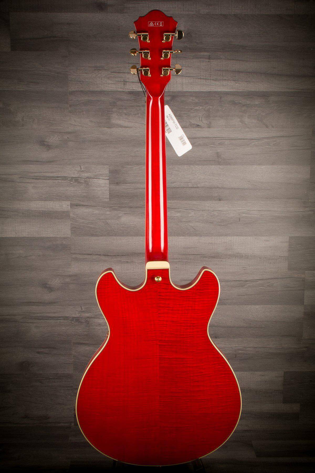 Ibanez Electric Guitar USED - banez Artcore AS93FM-TCD Expressionist in Trans Cherry Red