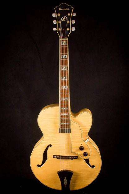 USED - Ibanez AF105 Hollowbody Electric Guitar - Natural inc hard case