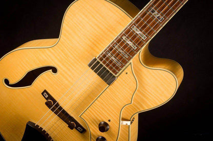 USED - Ibanez AF105 Hollowbody Electric Guitar - Natural inc hard case