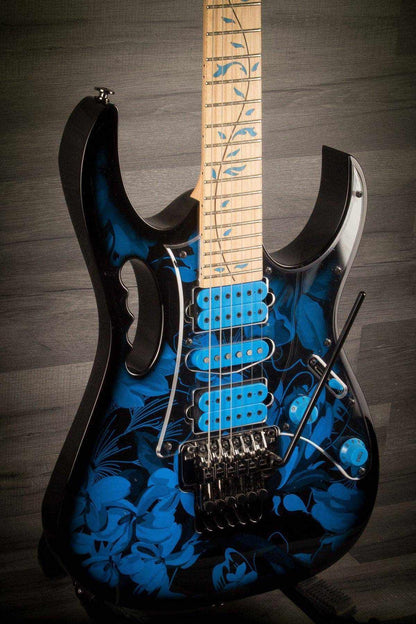 USED - Ibanez Jem-77P Blue Floral Pattern