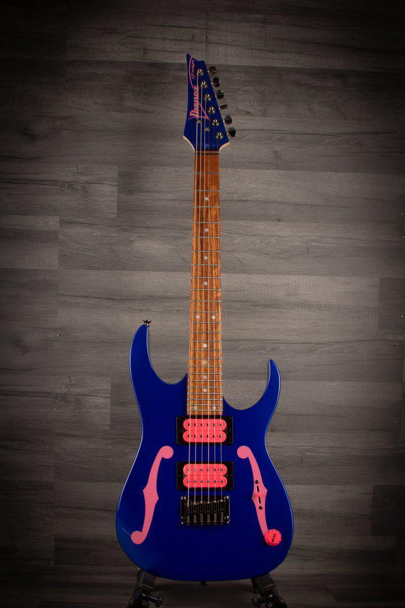 USED - Ibanez PGMM11 Paul Gilbert Mikro Electric Guitar - Jewel Blue
