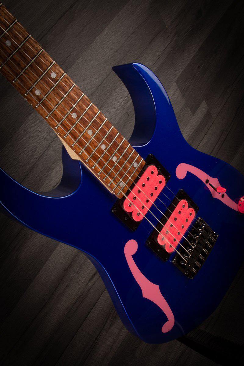 USED - Ibanez PGMM11 Paul Gilbert Mikro Electric Guitar - Jewel Blue
