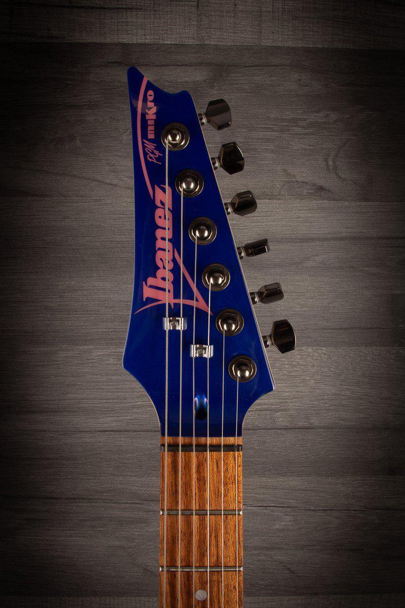 USED - Ibanez PGMM11 Paul Gilbert Mikro Electric Guitar - Jewel Blue