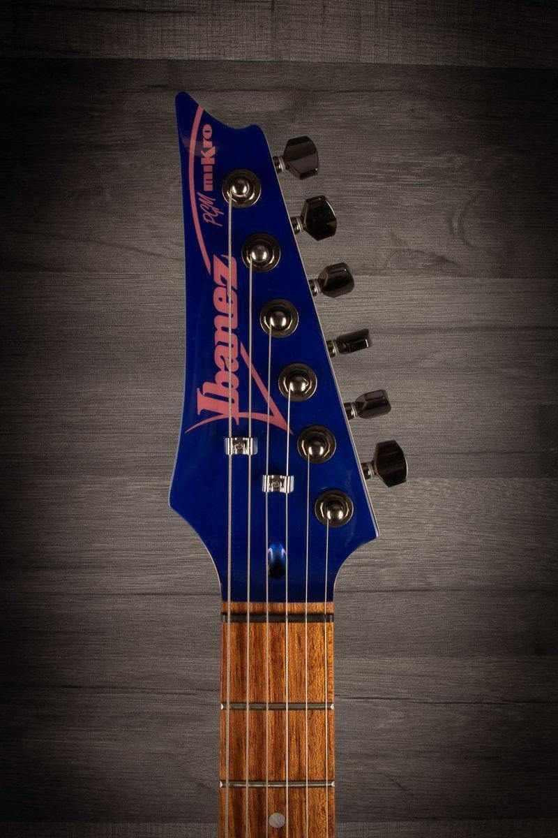 USED - Ibanez PGMM11 Paul Gilbert Mikro Electric Guitar - Jewel Blue
