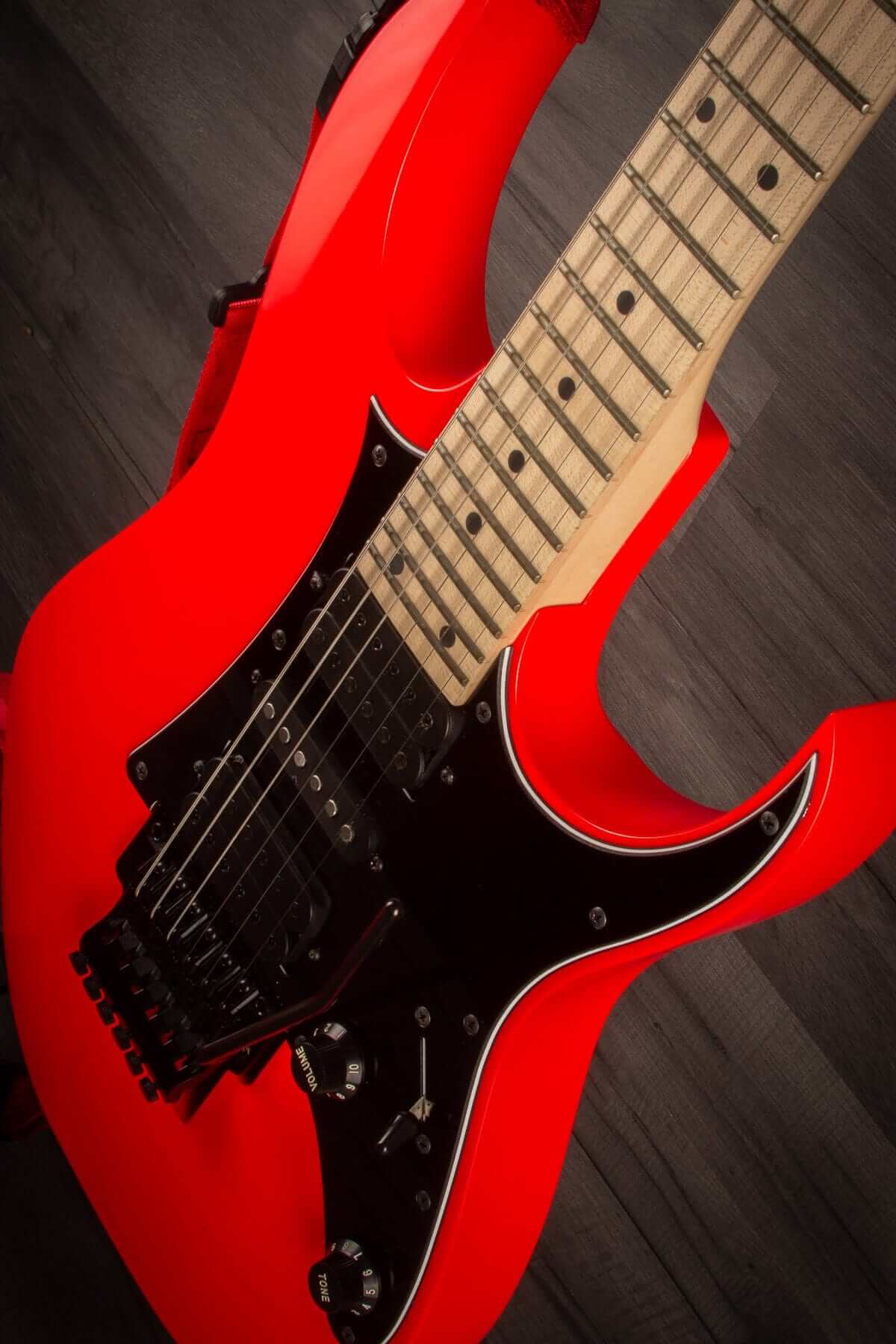 USED - Ibanez RG550RF Genesis Collection Electric Guitar, Road Flare Red inc hard case