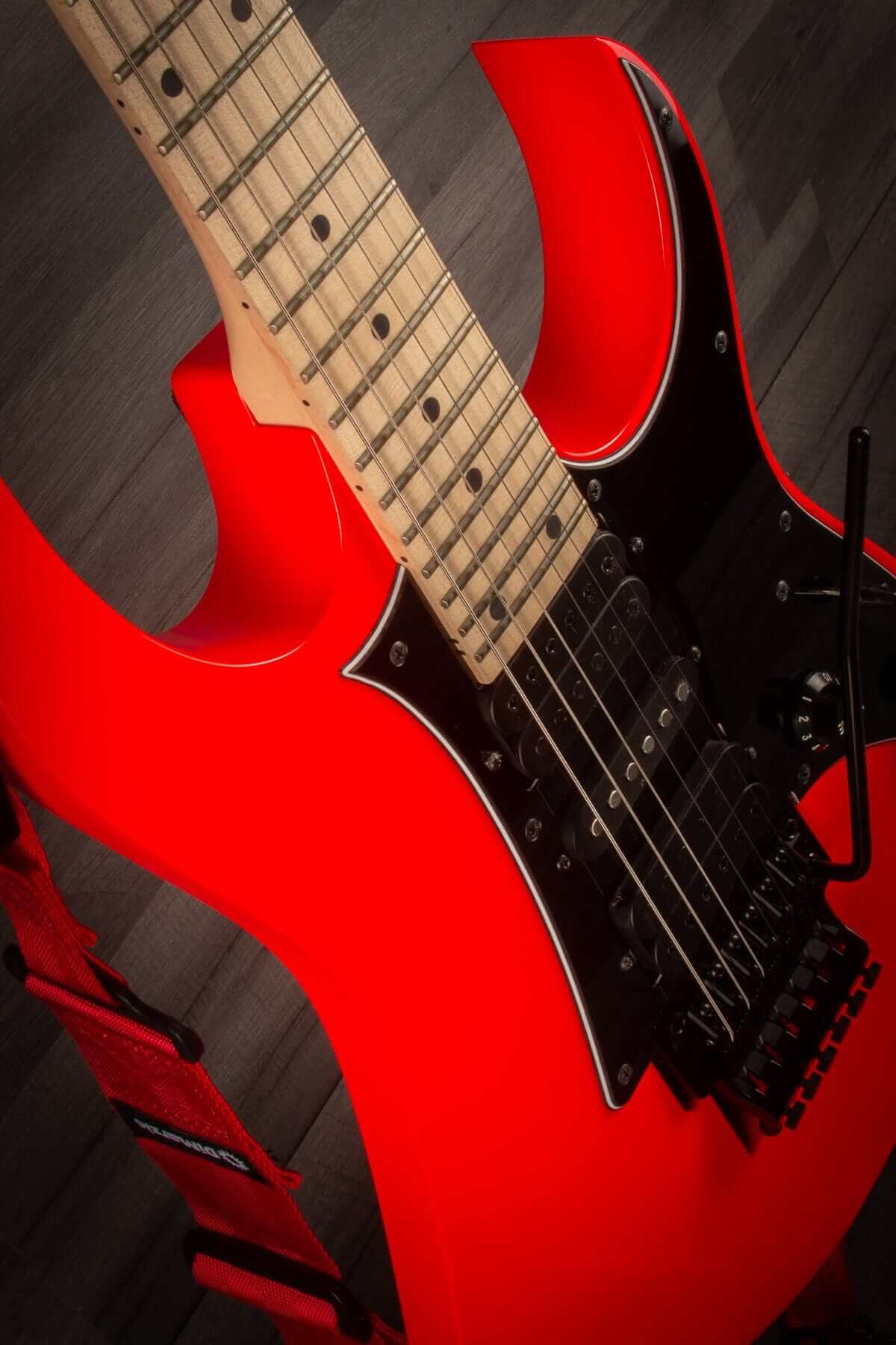 USED - Ibanez RG550RF Genesis Collection Electric Guitar, Road Flare Red inc hard case
